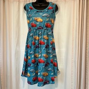 Disney Cars Lightning McQueen Dress